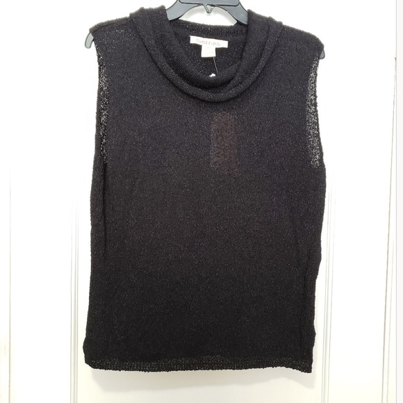 C.l.o.t.h.e.s. Black Knit top, size XL, NWT. - Picture 7 of 8